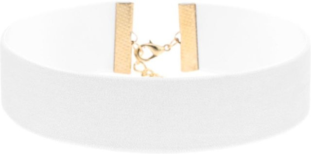 Choker Halskette Samt, Schwarz, Damen - Bild 1