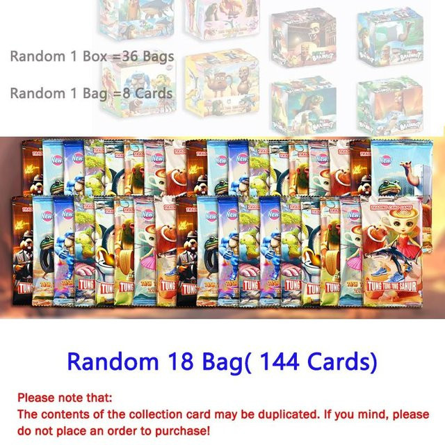 Yiran toy Italienische Brainrot Sammlung Karten, Kartenspiel, ab 3 Jahren - Bild 1