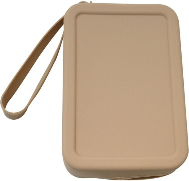 Lanxinxinm Kosmetiktasche Silikon, khaki, Herren - Bild 1