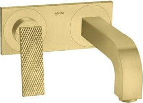 Hansgrohe Axor Citterio UP-Waschtisch-Einhebelmischer Fertigmontageset in gebürstetem Messing - Bild 1