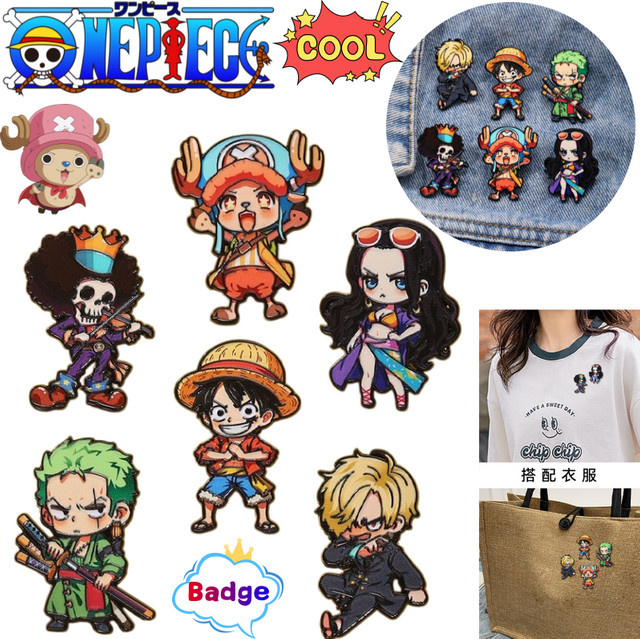 ONE PIECE Rucksack, Cartoon-Print, Unisex - Bild 1