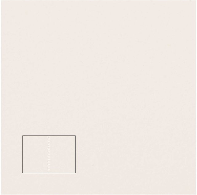 Rico Design Paper Poetry Klappkarten Essentials A6, 5 Stück, Elfenbein - Bild 1