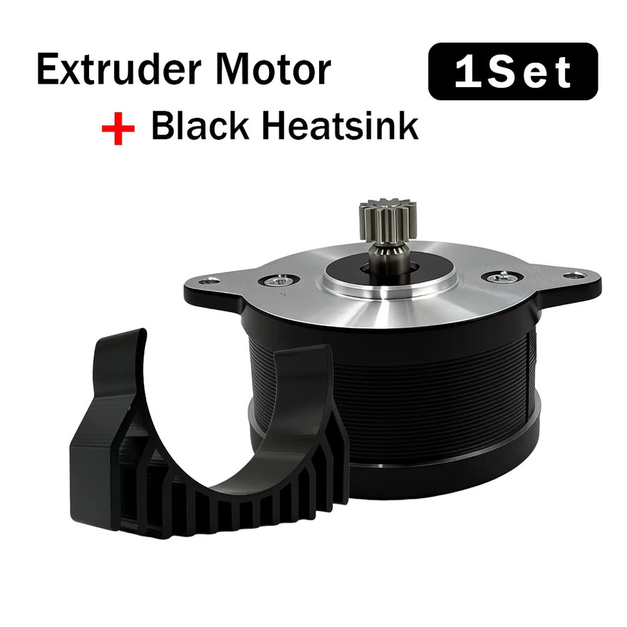 Creality K1 Extruder-Schrittmotor mit 12-Zahn-Zahnrad für K1, K1C, K1 Max und Ender 3 V3, V3 Plus in Silber - Bild 4