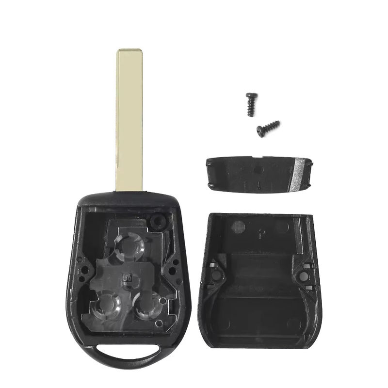 KEYYOU Auto Schlüssel Case für BMW E31 E32 E34 E36 E38 E39 E46 Z3, 3 Tasten Fernbedienung Shell, Schwarz - Bild 5