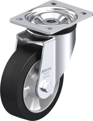 Blickle Lenkrolle LK-ALEV 150K in Schwarz und Grau mit 150 mm Rad-Durchmesser und 400 kg Tragfähigkeit - Bild 1