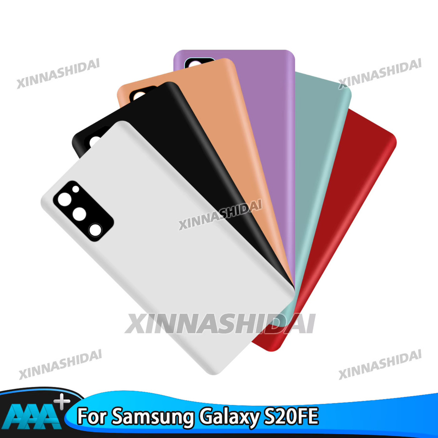 Samsung Galaxy S20 FE Ersatz Gehäuse Set mit Batterie Rückseite in Schwarz für Android Reparatur - Bild 2