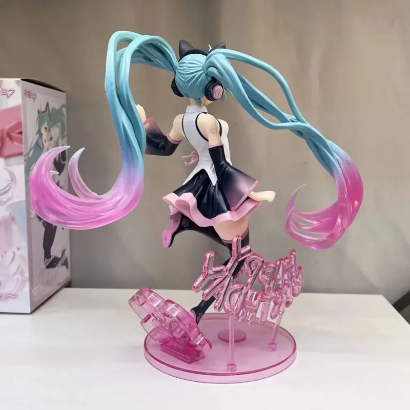 Bandai Hatsune Miku Anime Figur mit Katzenohren, mehrfarbig, Höhe: 23 cm - Bild 4