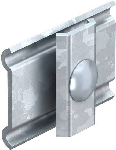 OBO Bettermann Verbindungselement aus Metall in Silber, 25 Stück - Bild 1