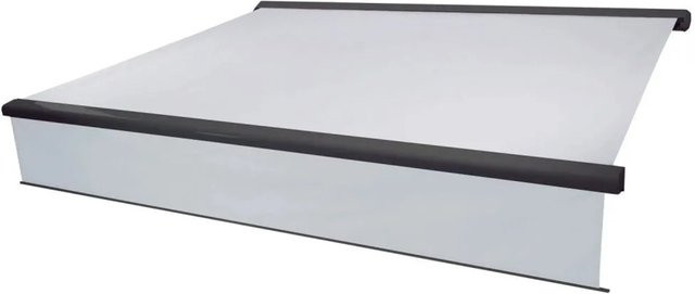 Elektrische Vollkassetten-Markise MCW H124 mit ausfahrbarem Volant, B: 4,5 m, T: 3 m, Farbe: Creme und Anthrazit - Bild 2