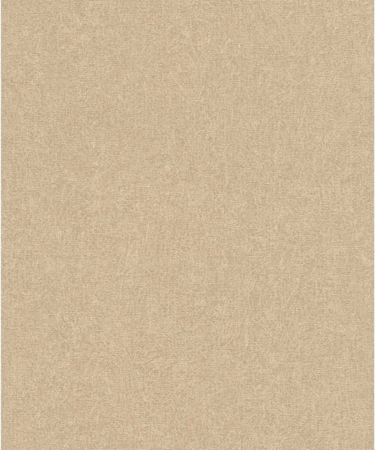 Rasch Vliestapete Composition 554533 Uni Mattgold, Breite: 0,53 m, Länge: 10,05 m - Bild 1