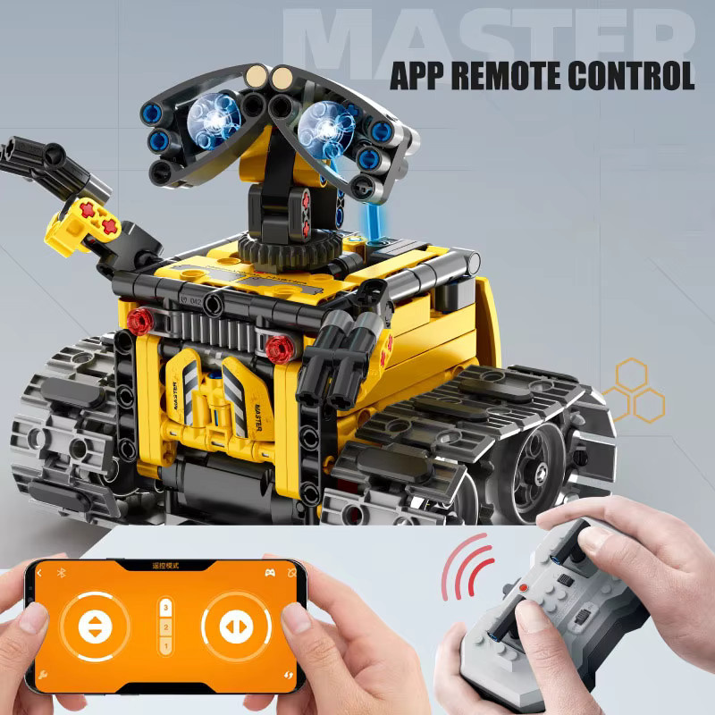 BXA Technische Stadt MOC 4 IN 1 RC Roboter Modell, Bausteine, 560 Teile - Bild 3