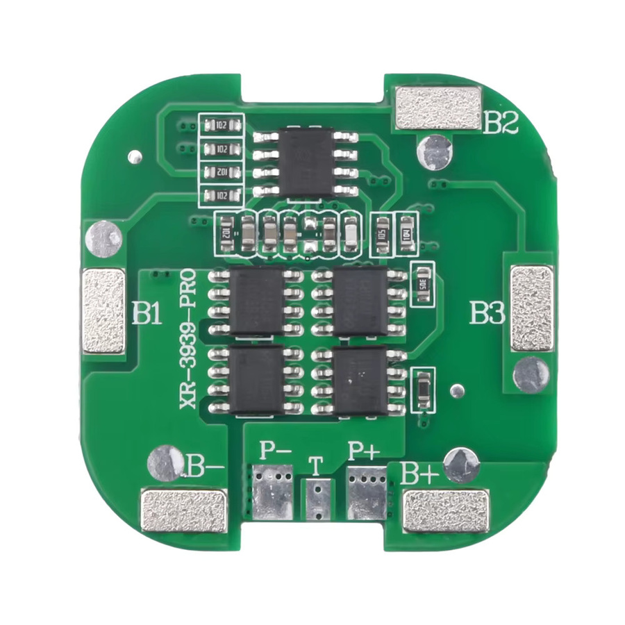4S BMS 8A 14,8 V Li-Ion Lithium Batterie Lade Board für 18650 Zellen in Grün mit Kurzschlussschutz für Bohrmotor, Powerbank und LED - Bild 2