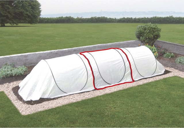 Gardenguard Kälteschutz-Verlängerung Pflanzenschutztunnel in Weiss, Höhe: 110 cm - Bild 1