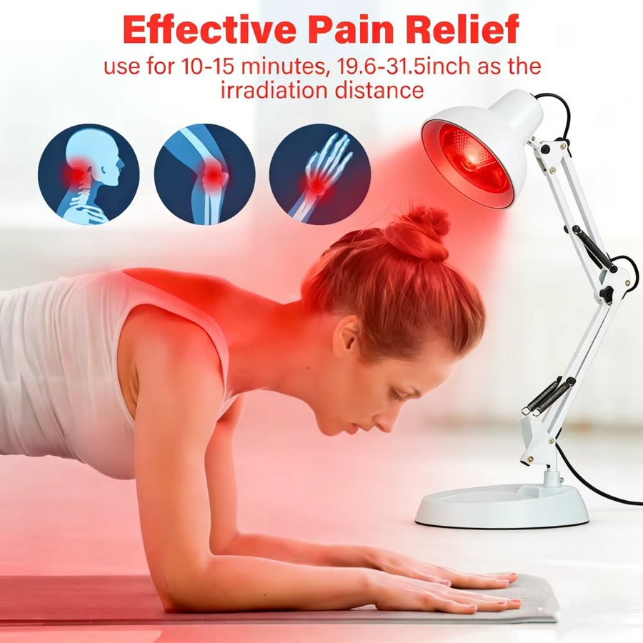MagCellapy Infrarot-Physiotherapie-Lampe zur Schmerzlinderung bei Rheuma, Nacken- und Rückenschmerzen in Weiß - Bild 3