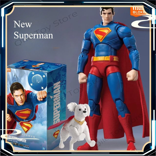 Blokees Baustein Action Figure Beyond Edition Superman und Batman Sammelmodell aus Kunststoff - Bild 1