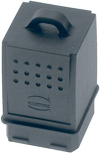 Harting Schutzkappe 09350025411 in Schwarz - Bild 1