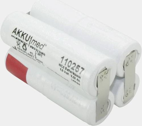 Aesculap Med Medizintechnik-Akku GA646-9.6 Ersatzakku 9.6V 500 mAh in Weiß - Bild 1