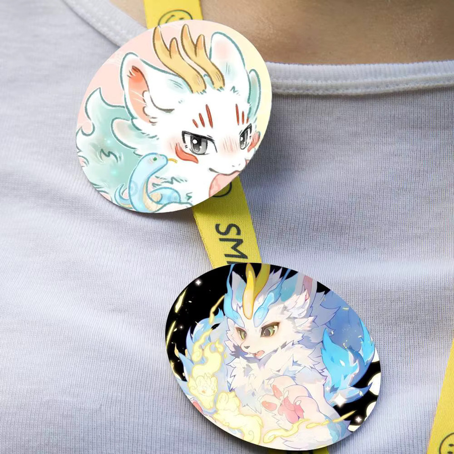 Fabulous Beasts Brosche, Cartoon-Figuren, Unisex - Bild 2