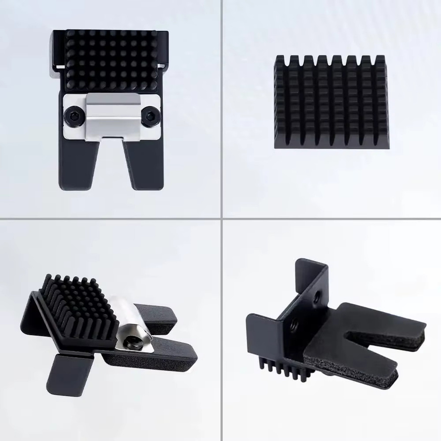 Creality K2 Plus Düsenwischermodul und Mundwischerbaugruppe in Schwarz als Original Ersatzteil zur Reinigung - Bild 4