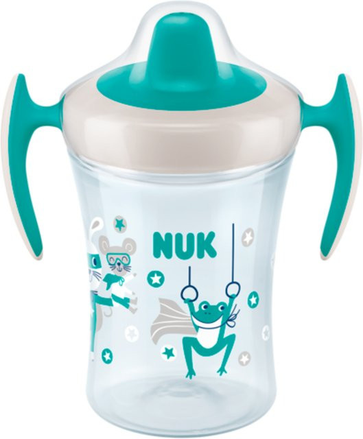 NUK Trainer Cup mit Soft-Saugverschluss, auslaufsicher, Petrol/Blau, 230 ml - Bild 1
