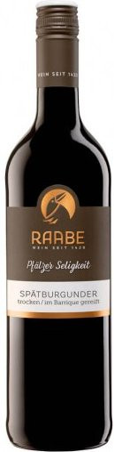 Weingut Raabe Pfälzer Seligkeit Spätburgunder, trocken, Rotwein, 2018, 0,75 l - Bild 1