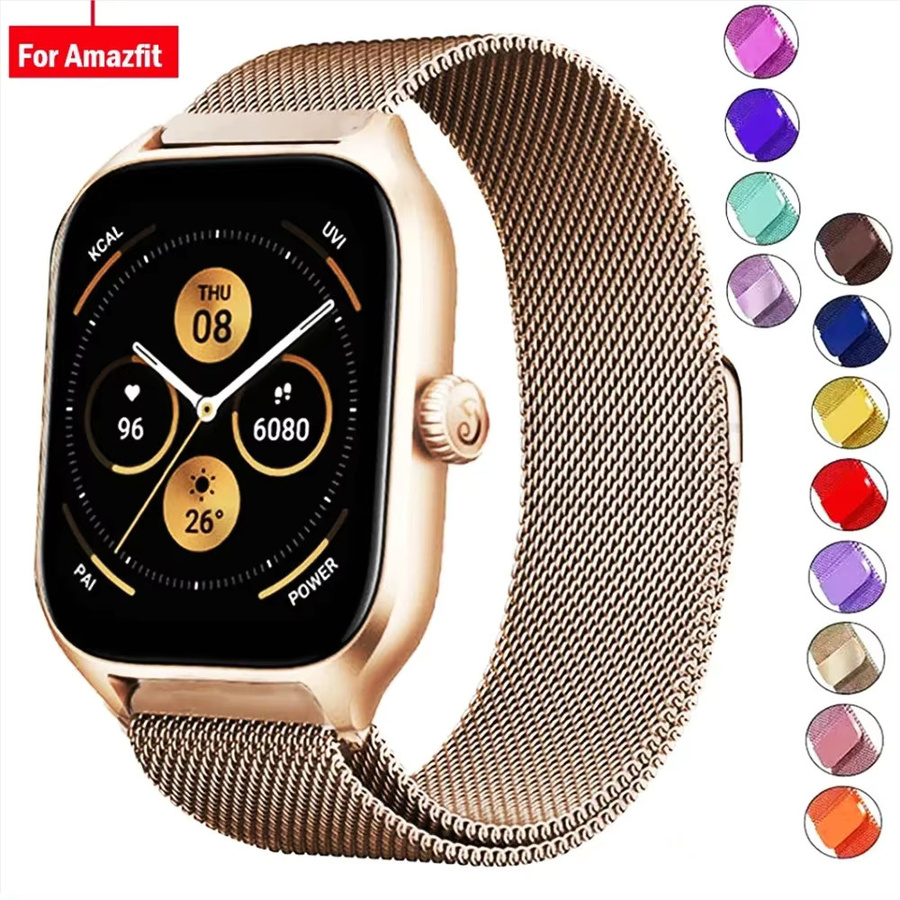 Uhrenarmband Milanaise, Edelstahl, Unisex, 20 mm, 22 mm - Bild 2