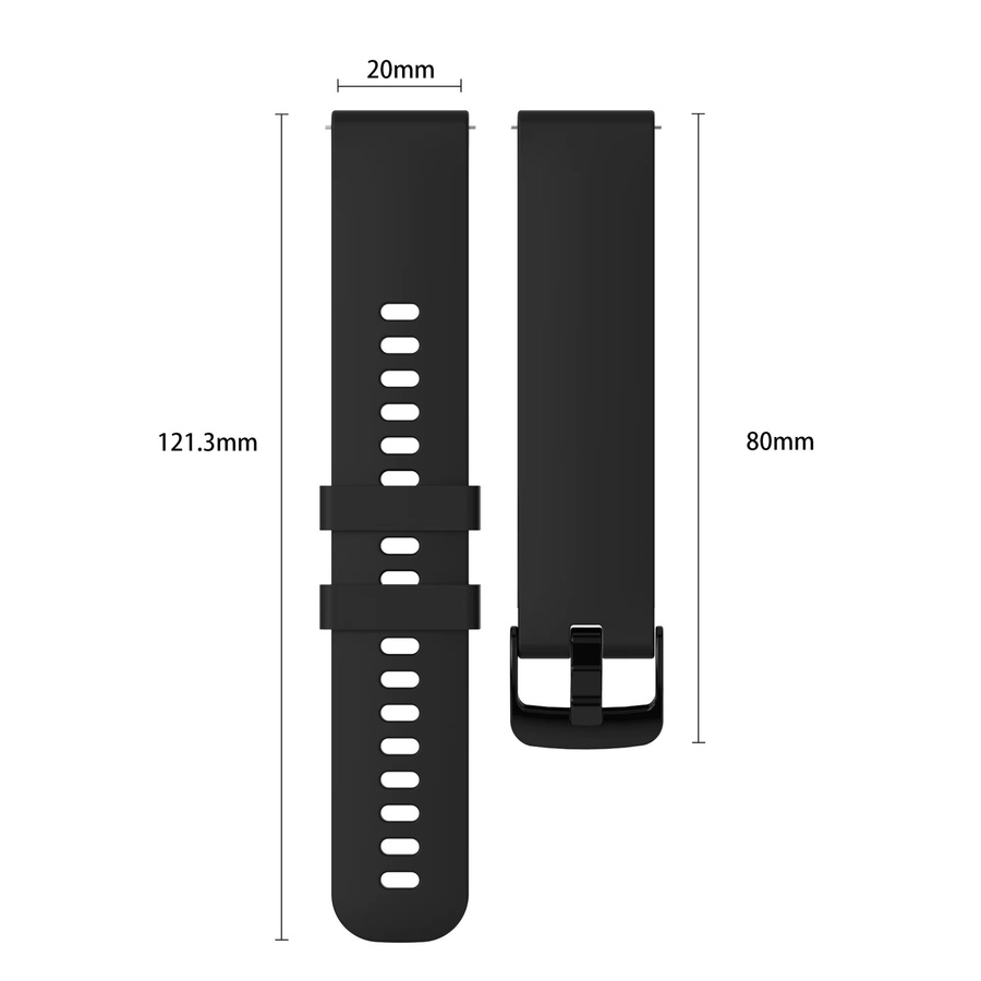 Suunto Sportarmband Silikon, Schwarz, Multicolor - Bild 5