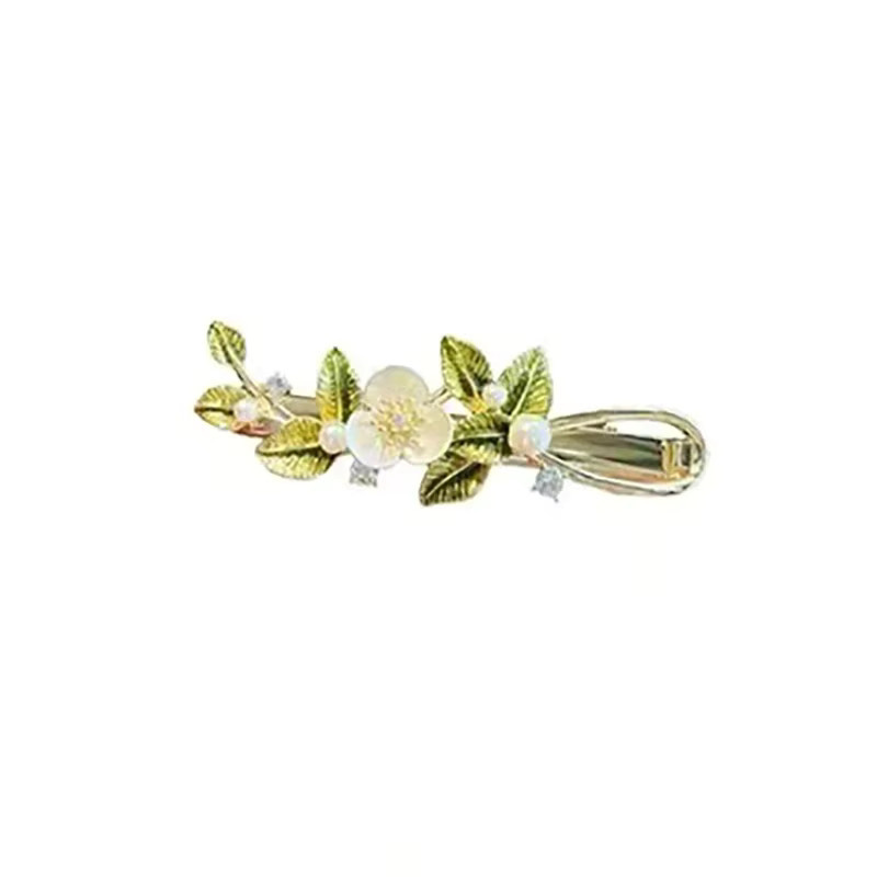 HIYAYZ Haarnadel Blume Blatt Clip, Damen - Bild 3