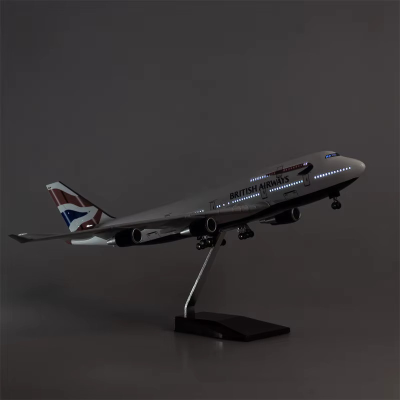 ART CROWN MODEL UK Airways Serie B747/B787/B777/A380/Concorde Flugzeug, Maßstab 1:125 - Bild 1