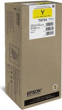 Epson T9734 Tintenpatrone Gelb XL für WorkForce Pro WF-C869R, 192,4 ml - Bild 1