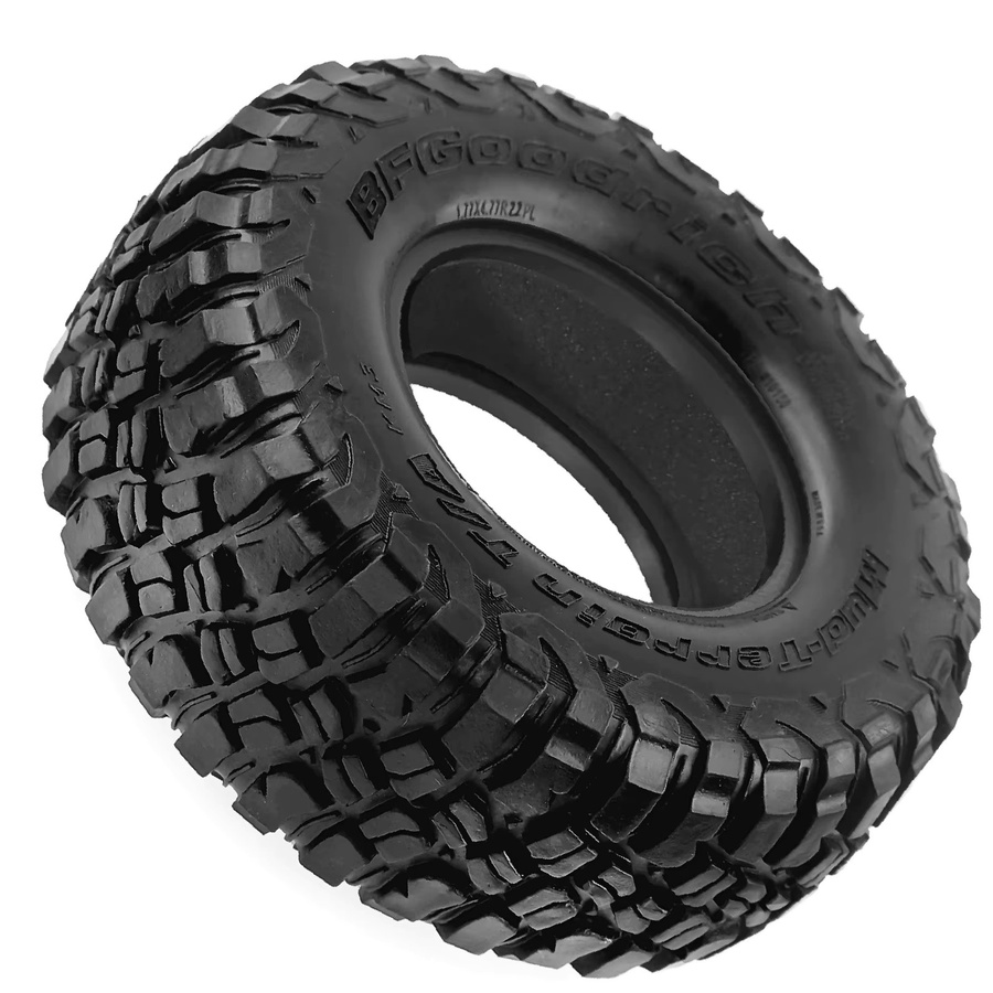 2,2" Crawler Reifen Gummireifen für 1/10 RC Auto, Schwarz - Bild 3