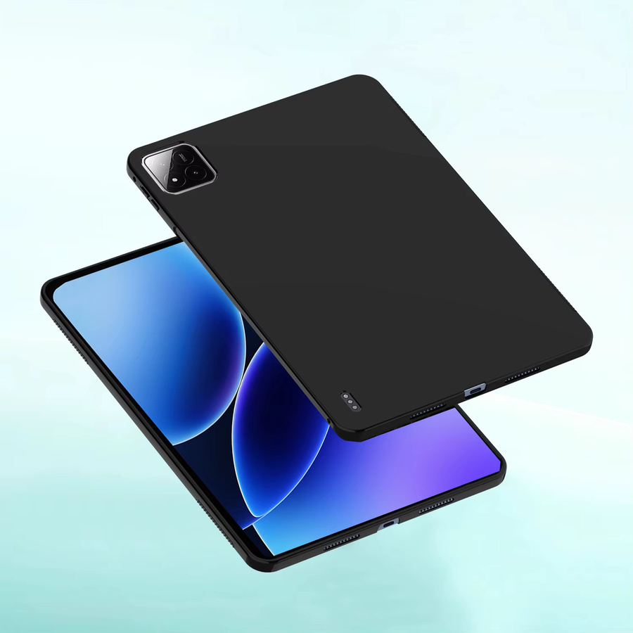 Xiaomi Silikon Schutzhülle mit Airbag-Funktion für Mi Pad 8 Pro und Mi Pad 7 Pro 11,2 Zoll, Schwarz - Bild 3