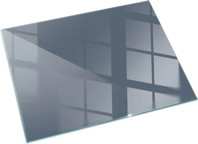 Tulup Marine Glasplatte für Kamin und Öfen, transparent blau, B/H: 60 x 40 cm - Bild 1