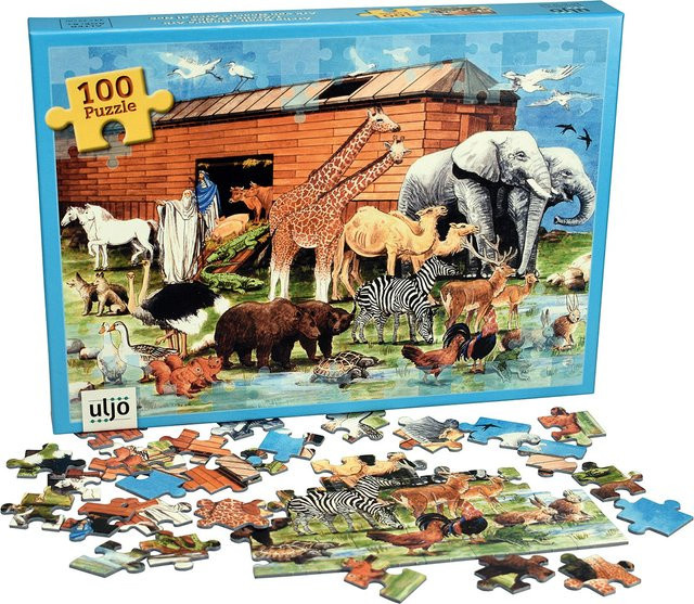 Uljö Arche Noah Puzzle, Tiere, ab 6 Jahren - Bild 1