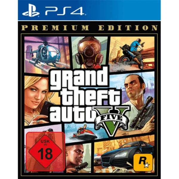 GTA 5 Premium Edition PlayStation 4 Action Adventure Spiel - Bild 1