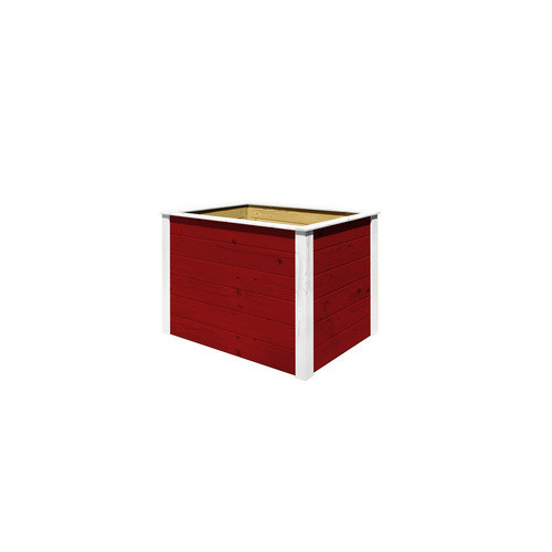 WEKA Hochbeet aus Fichtenholz in Rot, B/T/H: 100 x 69 x 71 cm - Bild 3