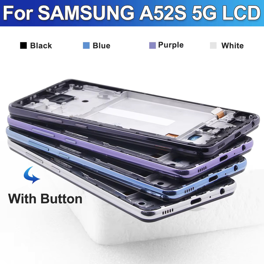 Samsung Galaxy A52s 5G Ersatz LCD Display mit Touch Screen Montage in Schwarz - Bild 3
