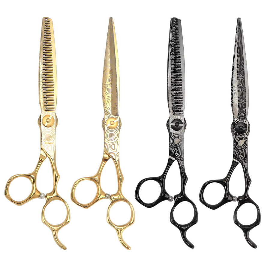 BARBERTOP Haarschere zum Ausdünnen, 7 Zoll, Unisex - Bild 2