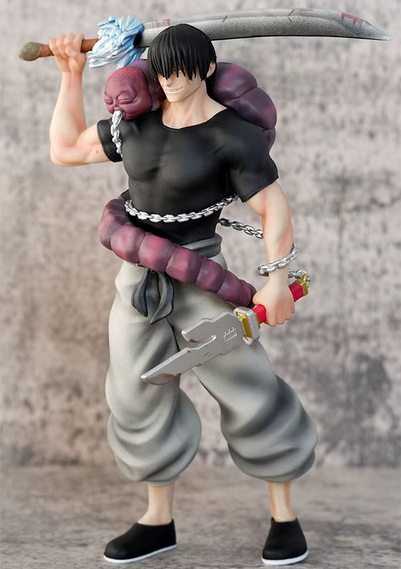 Bandai Anime Fushiguro Toji Battle Ver. PVC Action Figure Statue in Mehrfarbig, Höhe: 22 cm - Bild 3