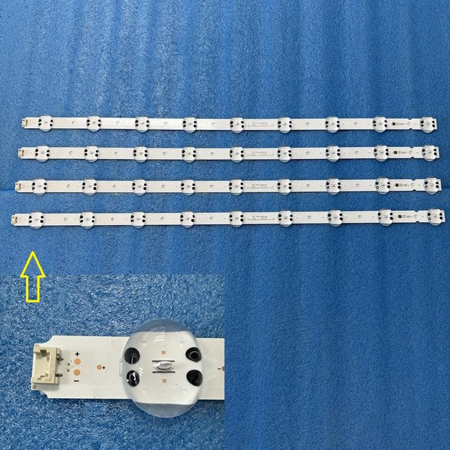 LED-Hintergrundbeleuchtungsstreifen in Weiß für LG TV Modelle 65UM7100PLB 65UM7100PLA 65UK6400PLF 65UK6300PUE 65UK6300PLB 65UU340C UB 65UV570H UB 65UU661H 65UL3E BJ - Bild 1