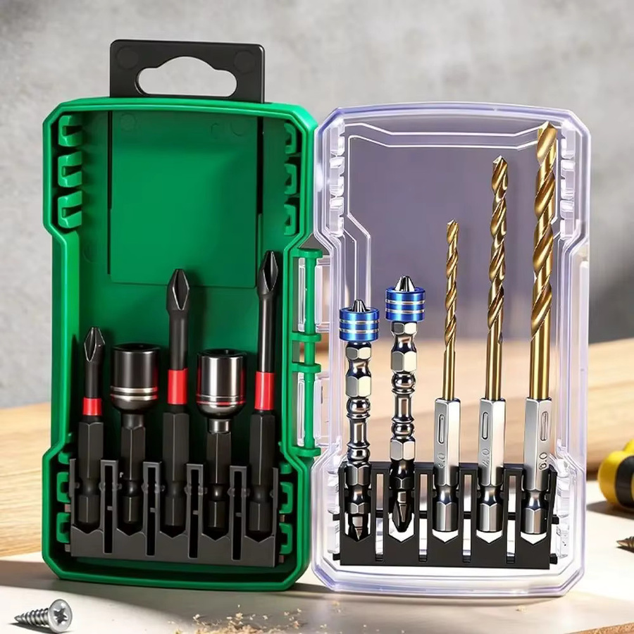 10-teiliges NIUXIANG Schlagschrauber-Bit-Set aus S2-Stahl mit magnetischem Sechskantschaft in Multicolour - Bild 2