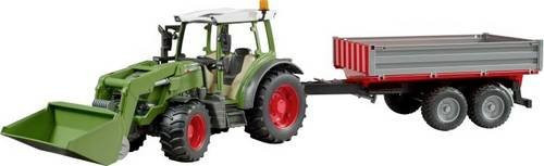 Bruder Landwirtschafts Modell Fendt Vario 211 mit Bordwandanhänger Set - Bild 1