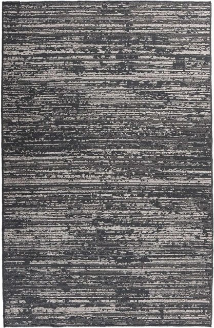 MeGusta Flachflor Teppich Eva in Grau und Multicolour, Modernes Design mit UsedLook aus Polyester, B/T: 120 x 170 cm - Bild 1
