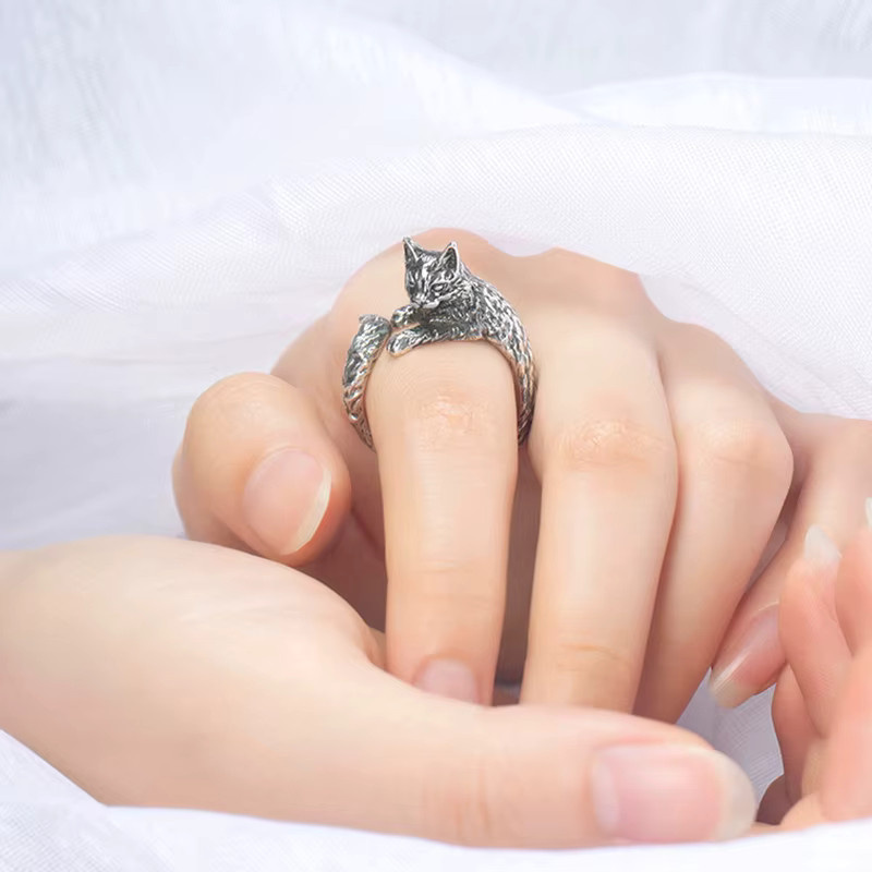 LENNIK Ring, Silber, Unisex, verstellbar - Bild 2