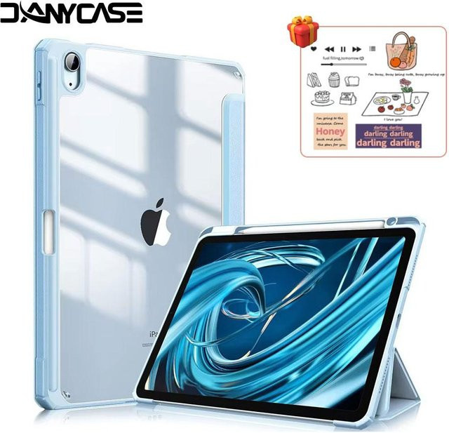 Transparente Schutzhülle für iPad Pro 13 Zoll M2 M4, iPad Air 11 Zoll, iPad Mini 7 6 und verschiedene iPad Generationen - Bild 1