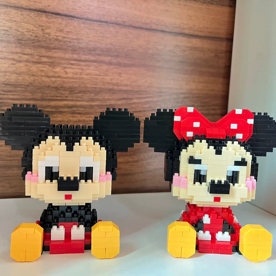 Disney Mickey Minnie Mickey Mouse Bausteine, Montagespielzeug - Bild 2