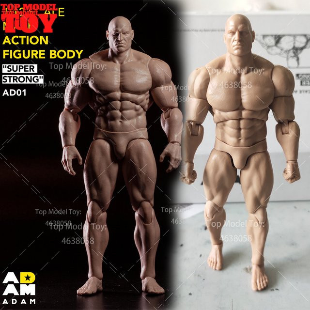 Muff Toys Adam F001 Actionfigure, 1:12, voll beweglich, Sammelfigur - Bild 1