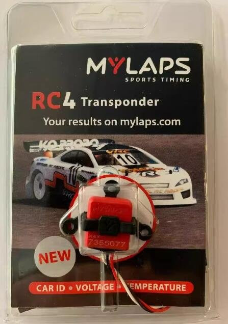MYLAPS AMB RC4 Hybrid 2/3 Wire Personal Transponder RC, Zubehör - Bild 1