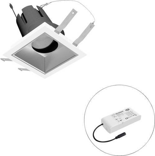 EVN F03R14SM2530L55D LED-Deckenstrahler in Weiß, quadratisch und verstellbar - Bild 1