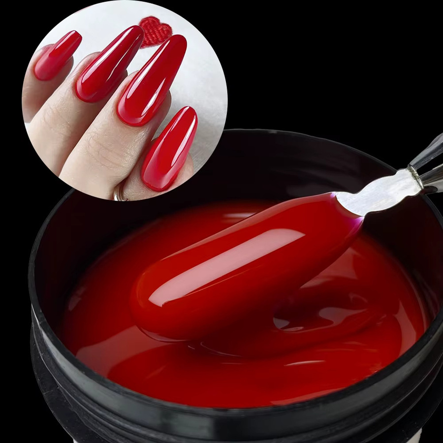 Jillnails Nagelgel, Burgunderrot, 100 g - Bild 2